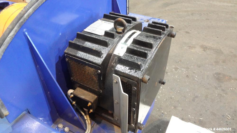 Used Alfa Laval Aldec 506 Solid Bowl Decanter Centrifuge. 316 Stainless steel (product contact areas). Maximum bowl speed 3250 rpm, base, bowl diameter 17.7" (450 mm), length 78.4" (2000 mm), casing ...