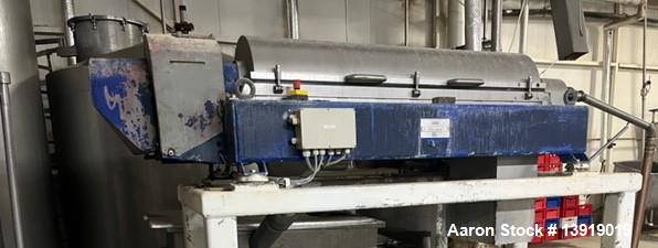 Used-Alfa Laval Decanter Centrifuge, Model CBDNX-418B - 31G