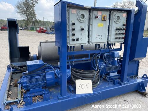 Used-Alfa Laval DMNX 418 "Drilling Mud" Solid Bowl Decanter Centrifuge Skid Syst
