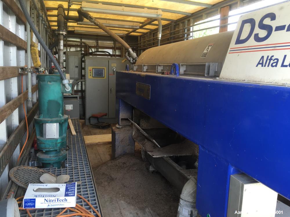 Used Alfa Laval DS-401 Solid Bowl Decanter Centrifuge