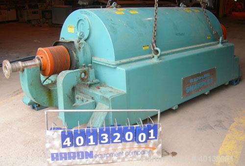 Used Stainless Steel Sharples Super-D-Canter Centrifuge
