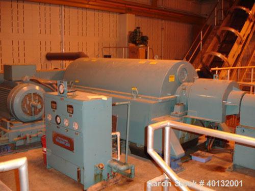 Used Stainless Steel Sharples Super-D-Canter Centrifuge