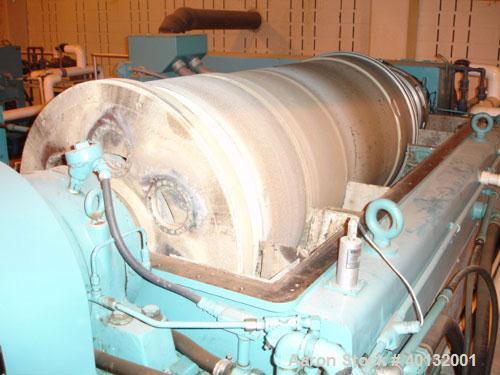 Used Stainless Steel Sharples Super-D-Canter Centrifuge