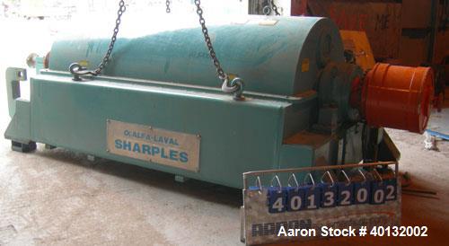 Used- Stainless Steel Sharples Super-D-Canter Centrifuge