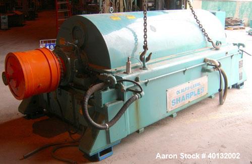 Used- Stainless Steel Sharples Super-D-Canter Centrifuge