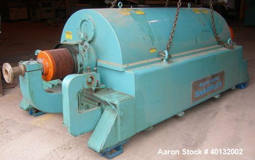 Used- Stainless Steel Sharples Super-D-Canter Centrifuge