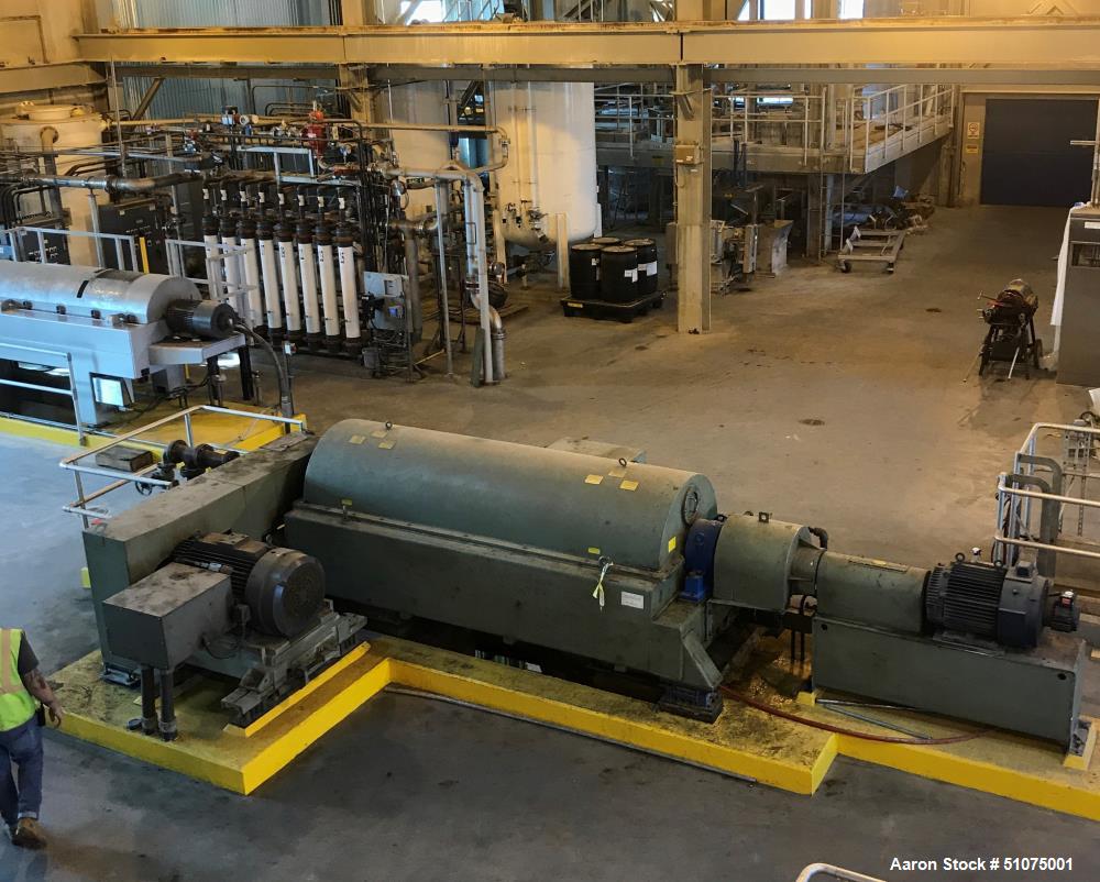 Used Alfa Laval Dewatering Centrifuge, Model DS-706