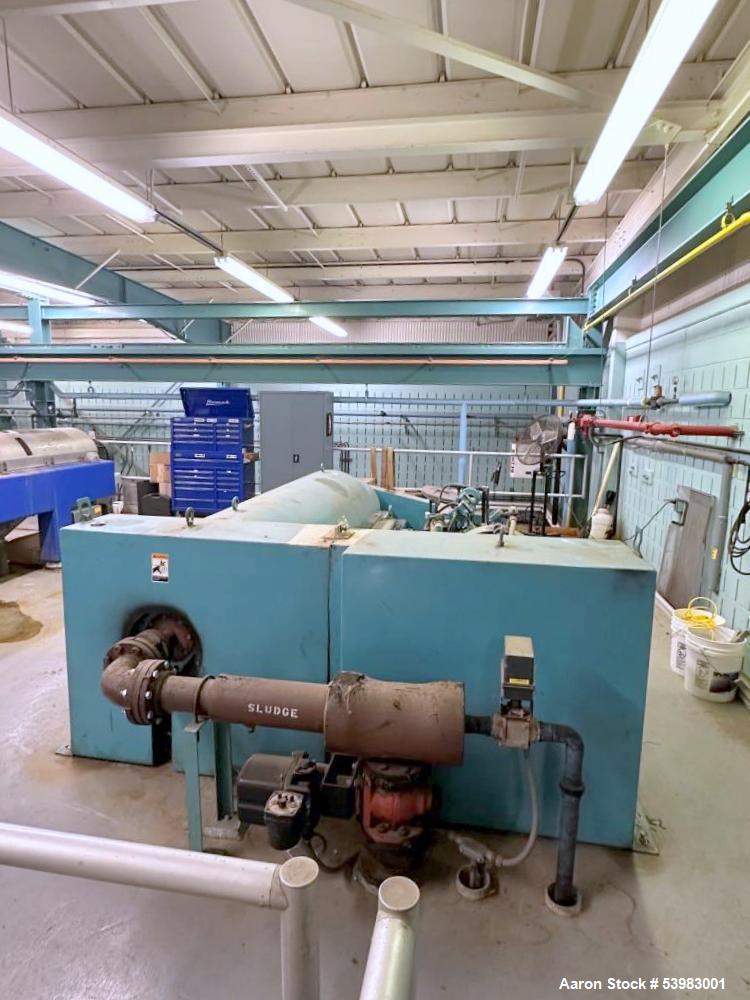 Used Alfa Laval / Sharples DS-406 Super-D-Canter Centrifuge – 317 SS, 150 HP Drive