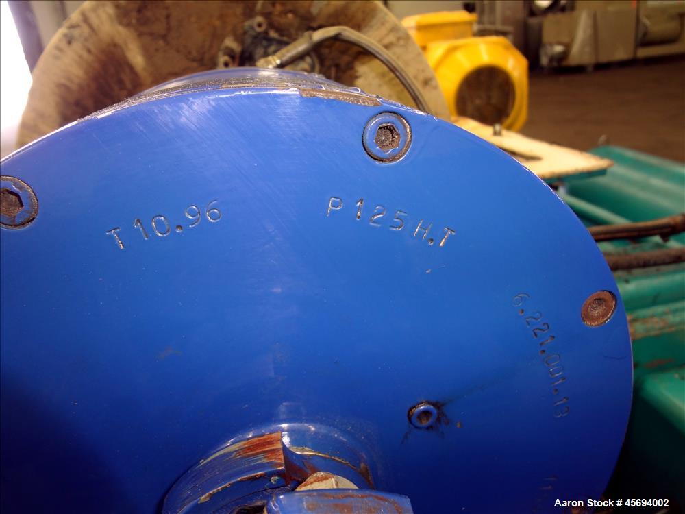 Used Alfa Laval/Sharples DSNX 4250 (PM36000) Super-D-Canter Centrifuge (dry solids design). 316 Stainless steel construction (product contact areas). Maximum bowl speed 3150 rpm. 5.5" single lead con...