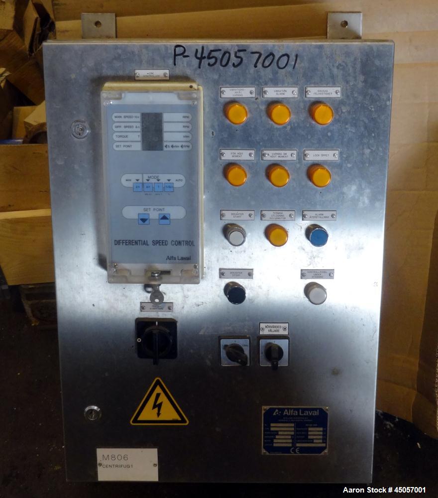 Used Alfa Laval Decanter Centrifuge, DSNX-4850