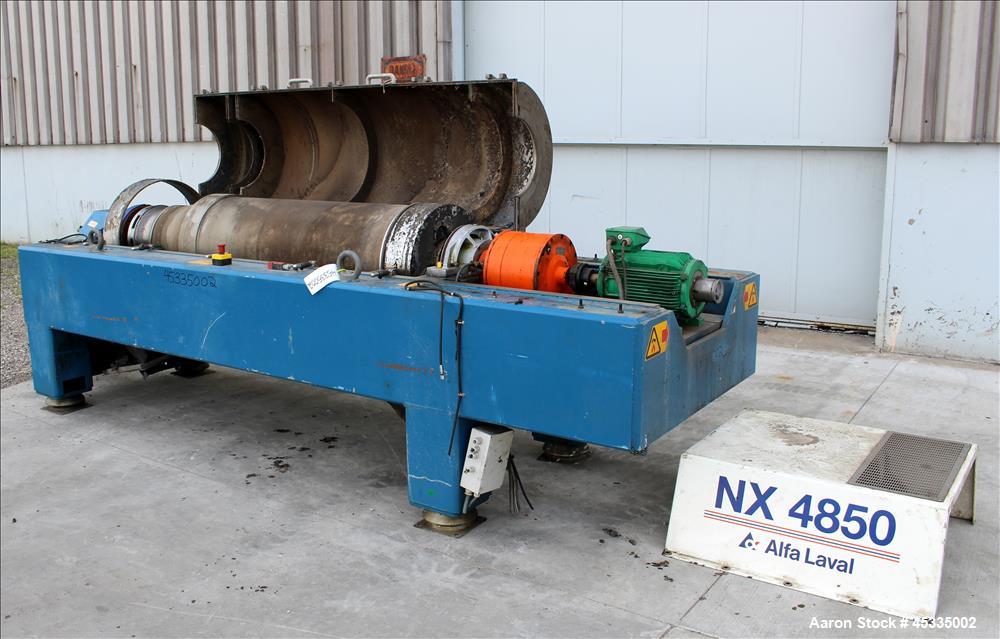 Used Alfa Laval DSNX-4850 Solid Bowl Decanter Centrifuge