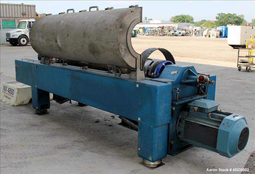 Used Alfa Laval DSNX-4850 Solid Bowl Decanter Centrifuge