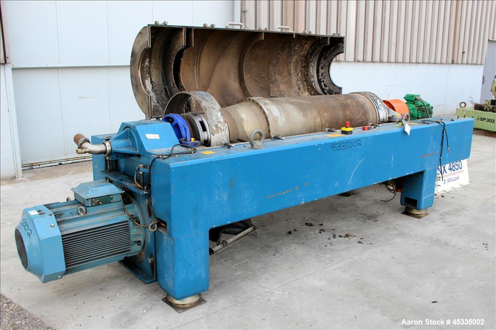 Used Alfa Laval DSNX-4850 Solid Bowl Decanter Centrifuge