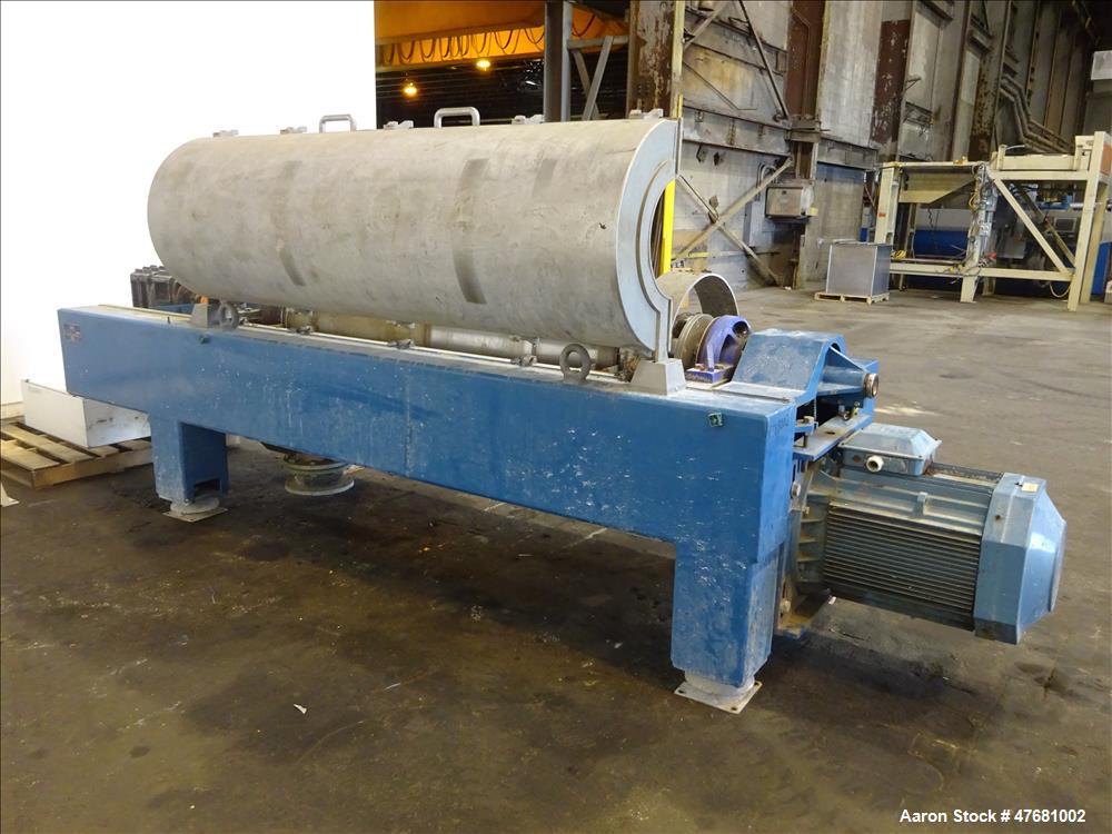 Used Alfa Laval DSNX-4850 Solid Bowl Decanter Centrifuge