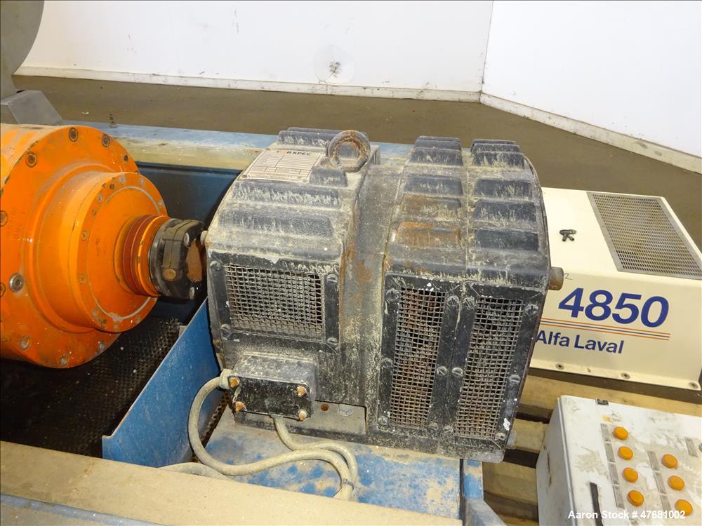 Used Alfa Laval DSNX-4850 Solid Bowl Decanter Centrifuge