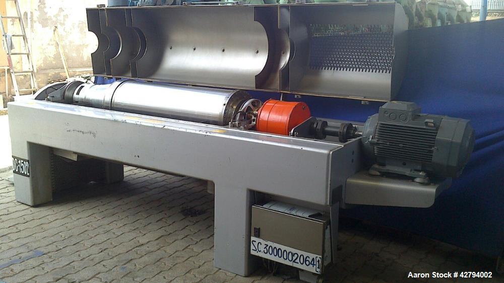 Used Alfa Laval FOODEC 310 Solid Bowl Decanter Centrifuge