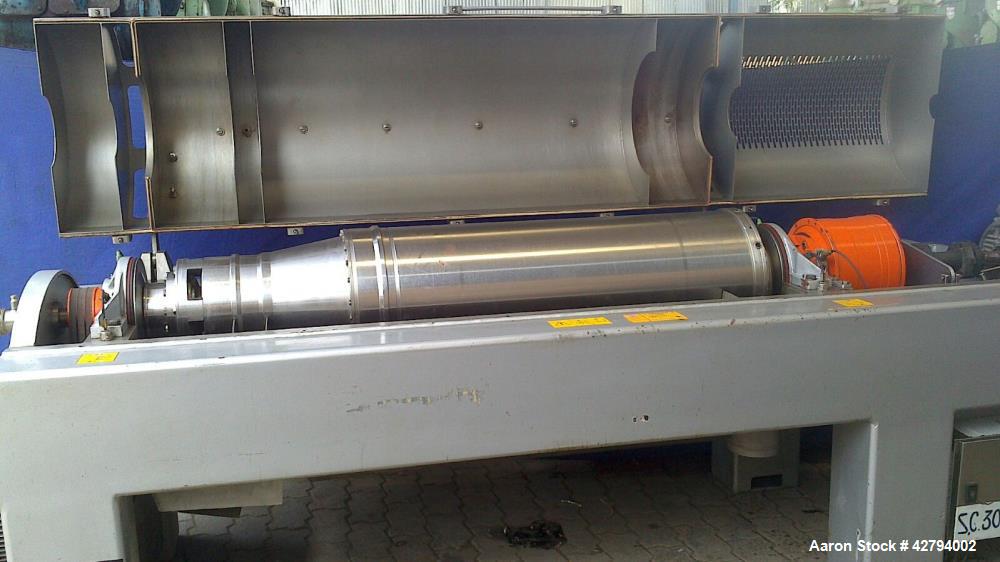 Used Alfa Laval FOODEC 310 Solid Bowl Decanter Centrifuge