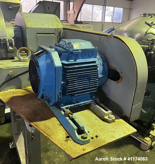 Used – Alfa Laval MRNX 414B-31G Solid Bowl Decanter Centrifuge – 316 SS, Food-Grade