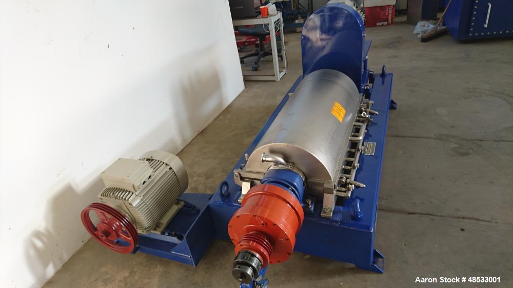Used Alfa Laval MRNX-414S-32G Solid Bowl Decanter Centrifuge