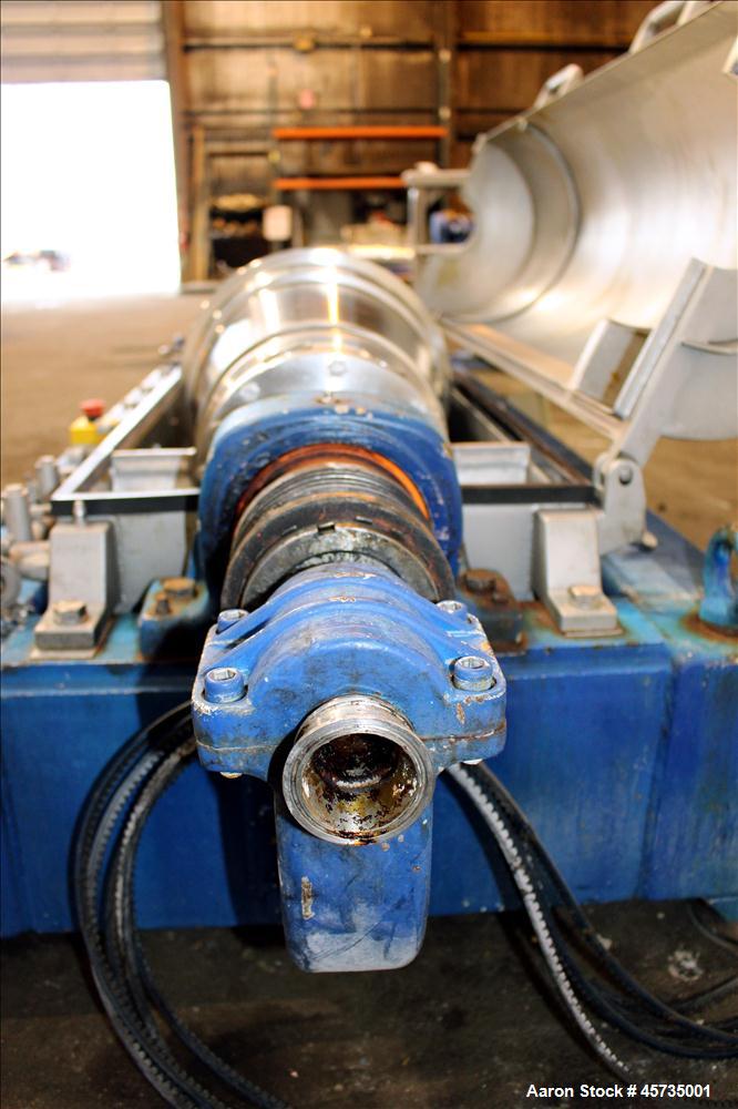 Used Alfa Laval MRNX-418B-31 Solid Bowl Decanter Centrifuge.