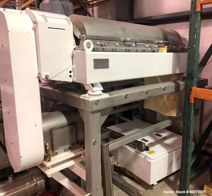 Used Alfa Laval MRNX-418B-31 Solid Bowl Decanter Centrifuge.