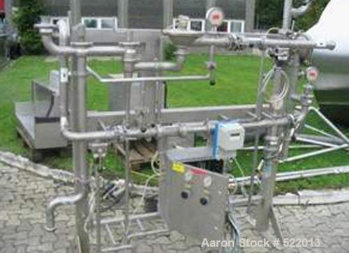 USED: Alfa Laval decanter, bowl and gearbox, type MRNX416S-31C.Material of construction is stainless steel on product contact parts.Max sludge density 1.8. Single row of cake discharge ports. 40.5 hp...