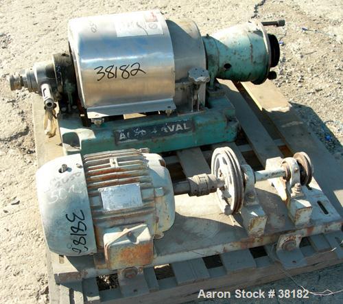 Used Stainless Steel Alfa-Laval NX-207 Decanter Centrifuge