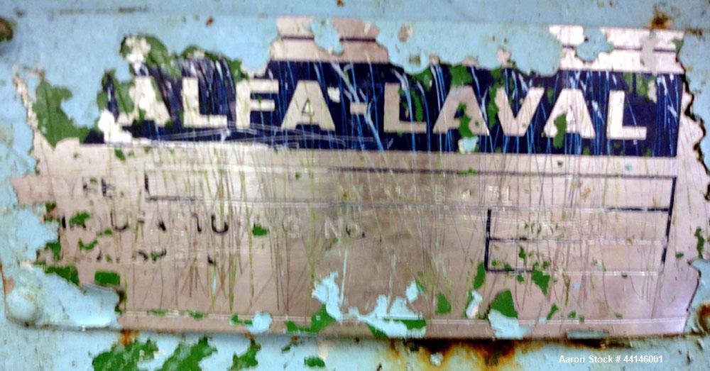 Used Stainless Steel Alfa Laval Solid Bowl Decanter Centrifuge 
