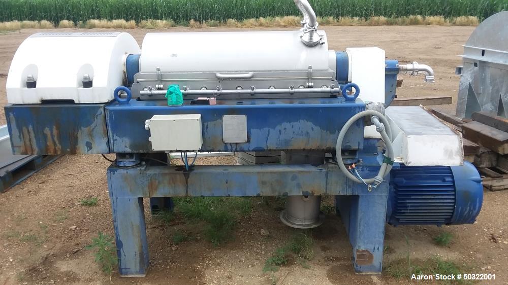 Used Alfa Laval NX-414B-31G Solid Bowl Decanter Centrifuge