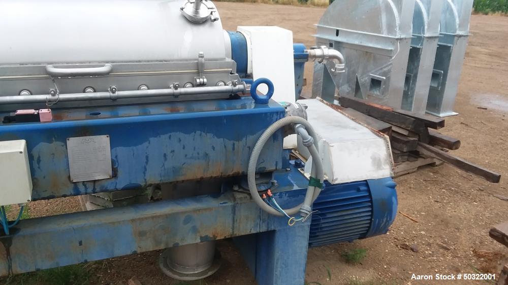 Used Alfa Laval NX-414B-31G Solid Bowl Decanter Centrifuge