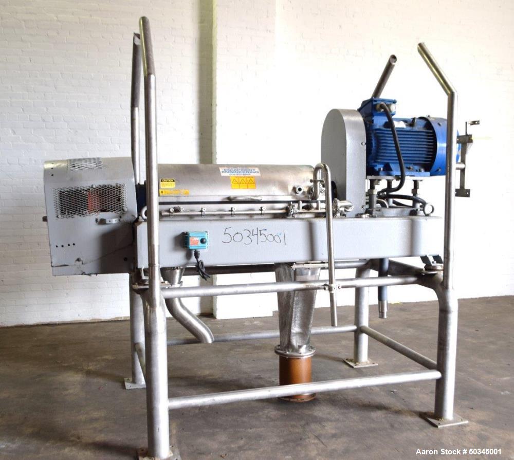 Used Alfa Laval NX-414 "Semi-Sanitary" Decanter Centrifuge