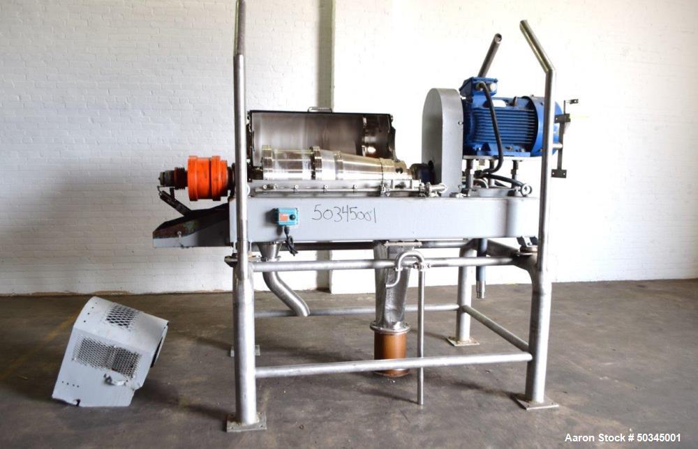 Used Alfa Laval NX-414 "Semi-Sanitary" Decanter Centrifuge