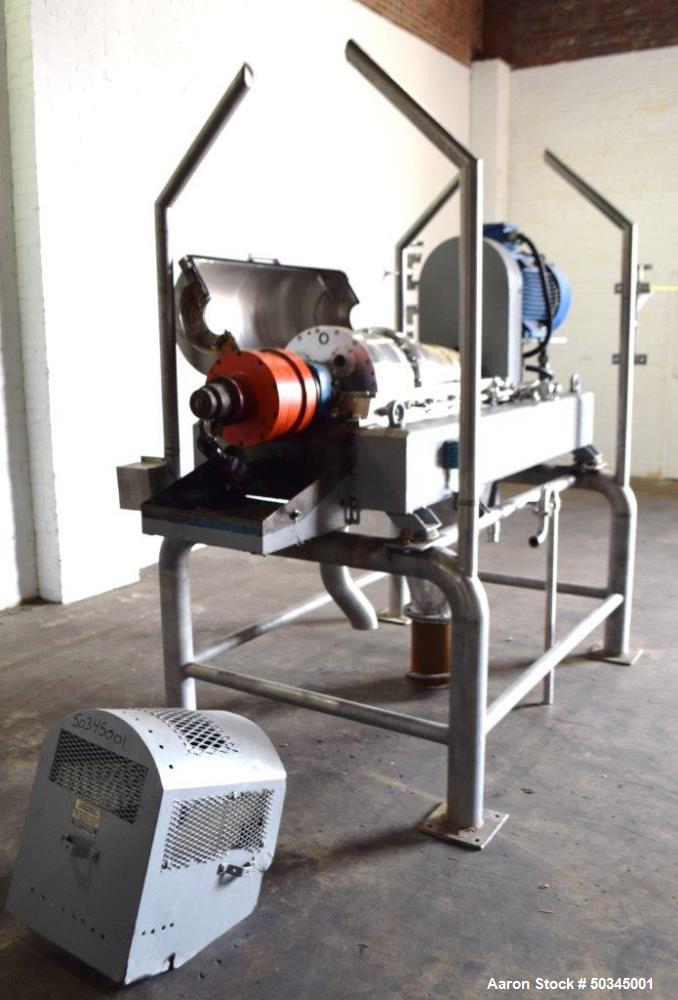 Used Alfa Laval NX-414 "Semi-Sanitary" Decanter Centrifuge