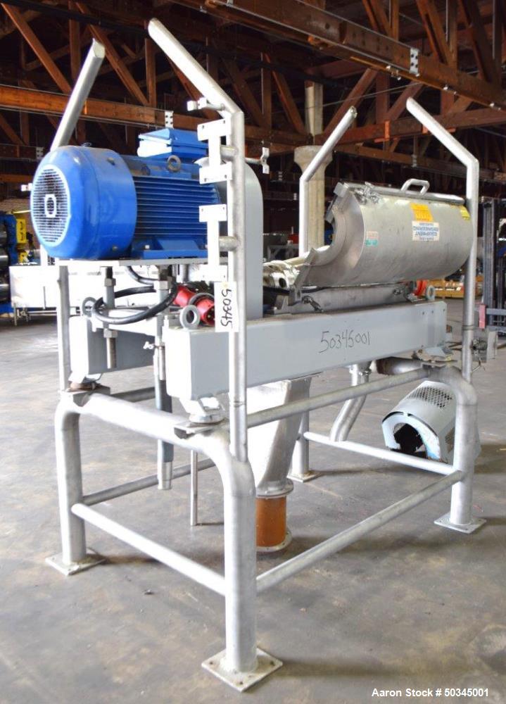 Used Alfa Laval NX-414 "Semi-Sanitary" Decanter Centrifuge