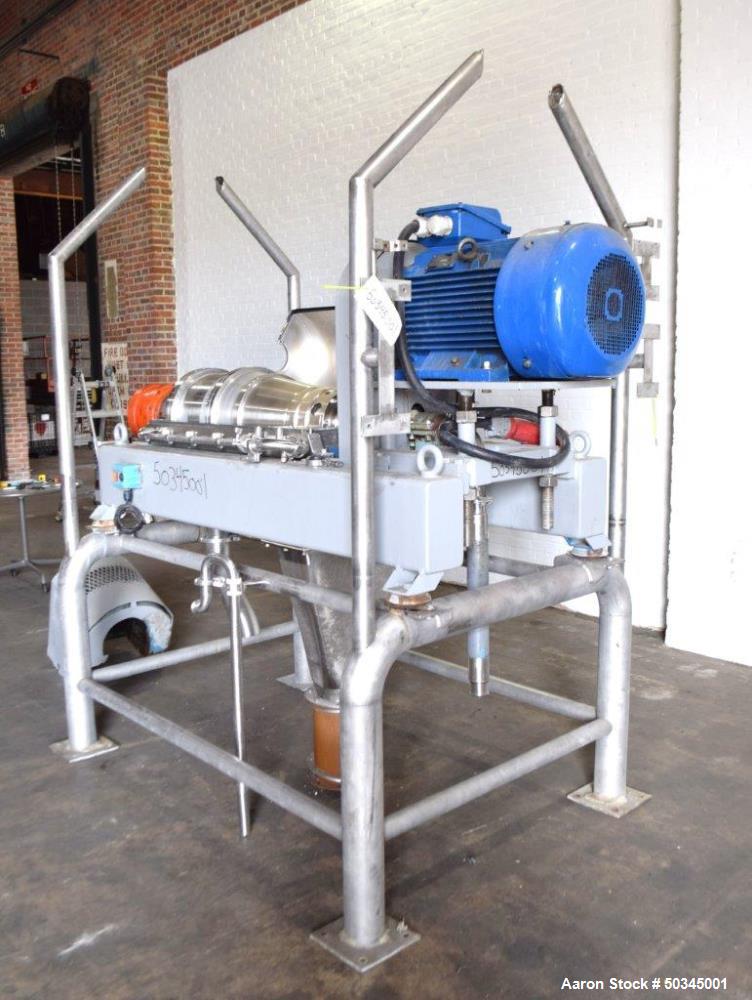 Used Alfa Laval NX-414 "Semi-Sanitary" Decanter Centrifuge