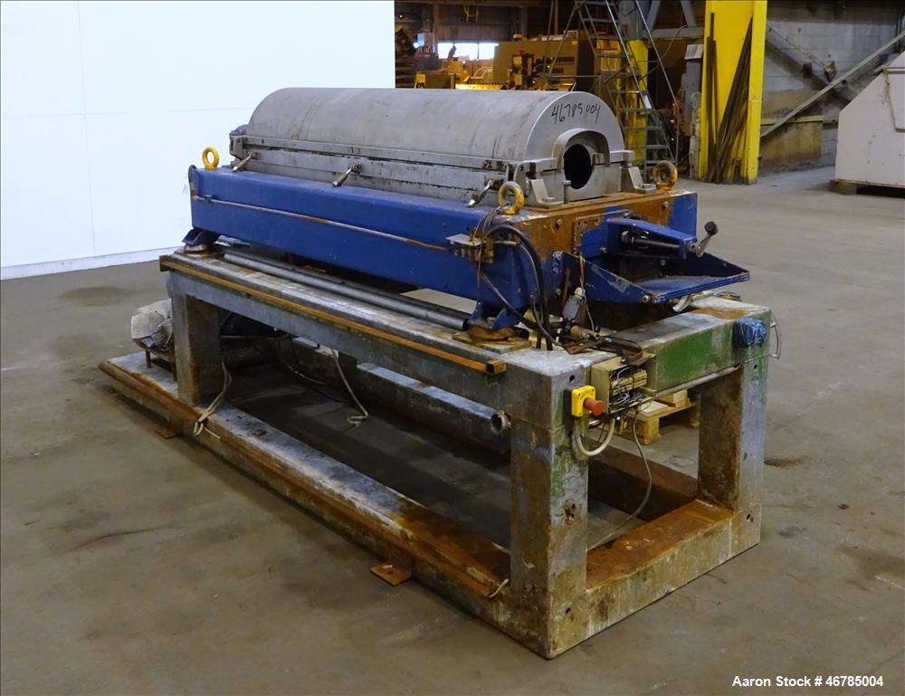 Used Alfa Laval AVNX-418B-11G (Three-Phase) Solid Bowl Decanter Centrifuge.