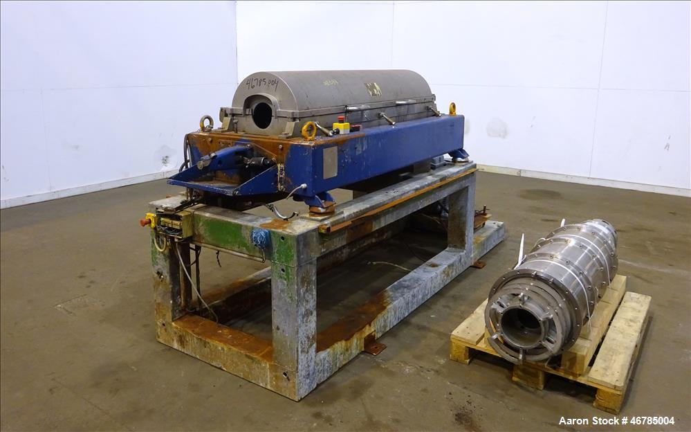 Used Alfa Laval AVNX-418B-11G (Three-Phase) Solid Bowl Decanter Centrifuge.