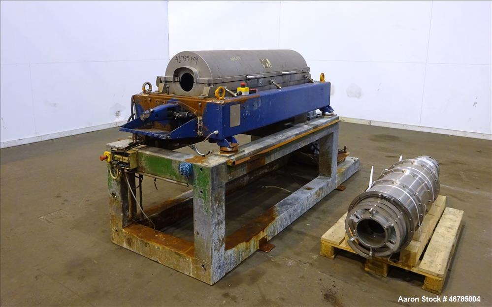 Used- Alfa Laval AVNX-418B-11G (Three-Phase) Solid Bowl Decanter Centrifuge.