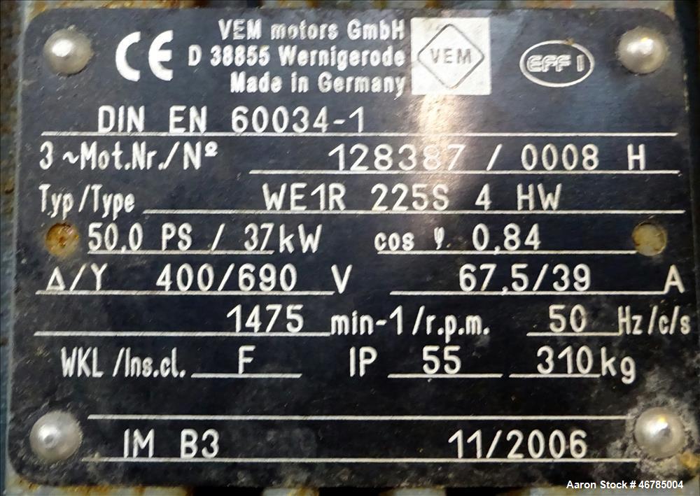 Used Alfa Laval AVNX-418B-11G (Three-Phase) Solid Bowl Decanter Centrifuge.