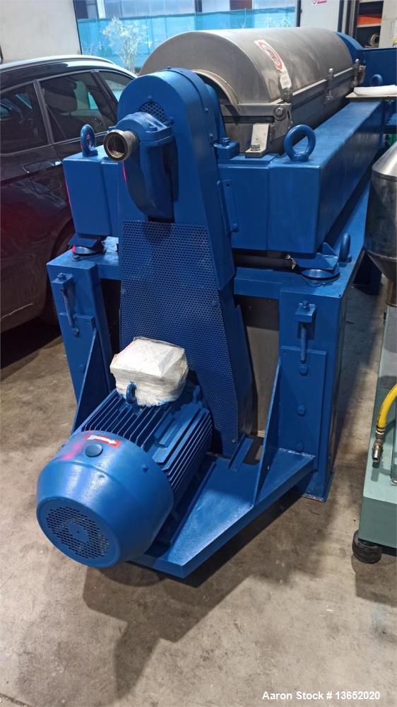 Used Alfa Laval Solid Bowl Decanter Centrifuge. Model NX-418B-31G