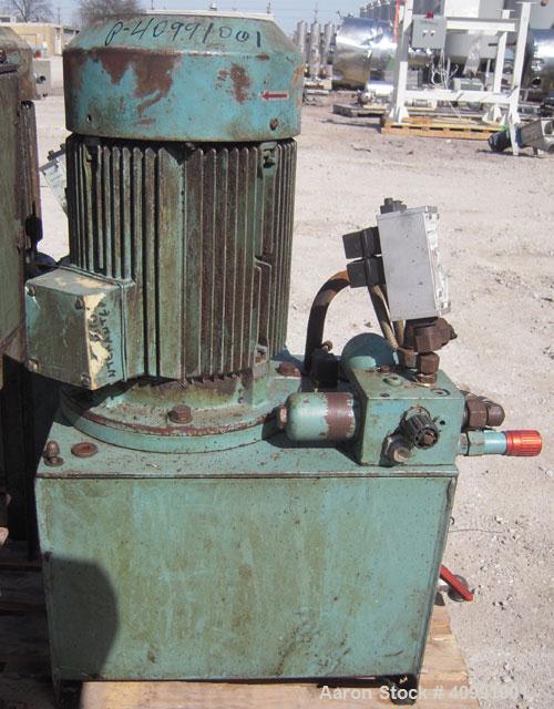 Used Alfa Laval NX-418B-31G Solid Bowl Decanter Centrifuge. 316 stainless steel construction on product contact areas, max bowl speed 4000 rpm. 70 mm single lead Esjberg conveyor with welded hardfaci...