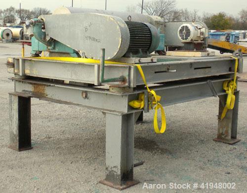 Used Alfa Laval NX-418B-31G Solid Bowl Decanter Centrifuge, 316 Stainless Steel (product contact areas). Maximum bowl speed 3250 rpm, 110mm single lead conveyor with sintered tungsten carbide wear pr...