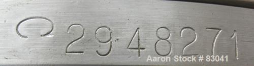 Used Alfa Laval NX-418B-31G Solid Bowl Decanter Centrifuge. 316 stainless steel construction on product contact areas. Maximum bowl speed 4000 rpm. 3" esjberg single lead conveyor with TM-21 welded h...