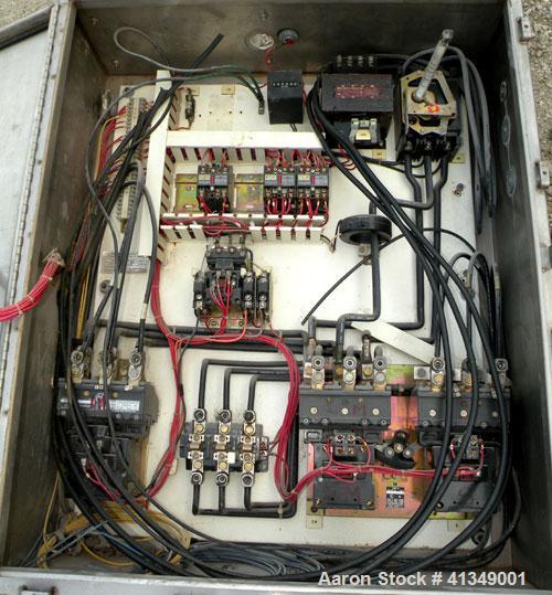 Used Alfa Laval NX-418S-31G Solid Bowl Decanter Centrifuge, 2 phase or 3 phase separation design (presently has plugs in the 3rd phase ports, just requires screw-in 3rd phase regulating tubes), 316 s...