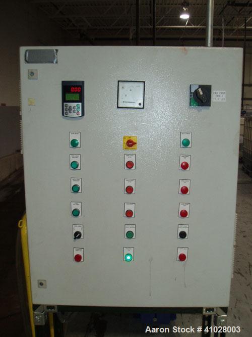 Unused-Used: Alfa Laval NX-418B-31G Solid Bowl Decanter Centrifuge. Max bowl speed 4000 rpm, 110 mm single lead conveyor with weld hardfacing, lined solids discharge ports, liquid plate dams, base, c...