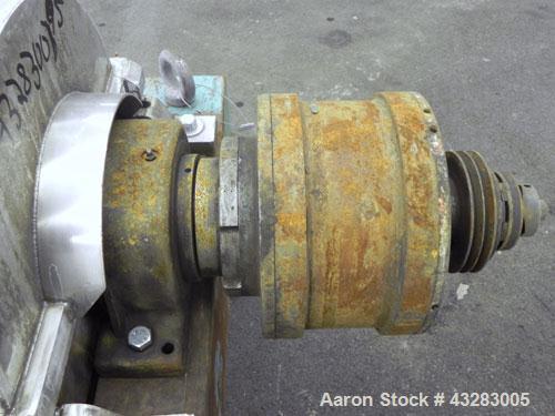 Used Stainless Steel Alfa Laval Solid Bowl Decanter Centrifuge, Model NX-418