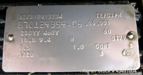 Used Stainless Steel Alfa Laval Solid Bowl Decanter Centrifuge, NX-418 