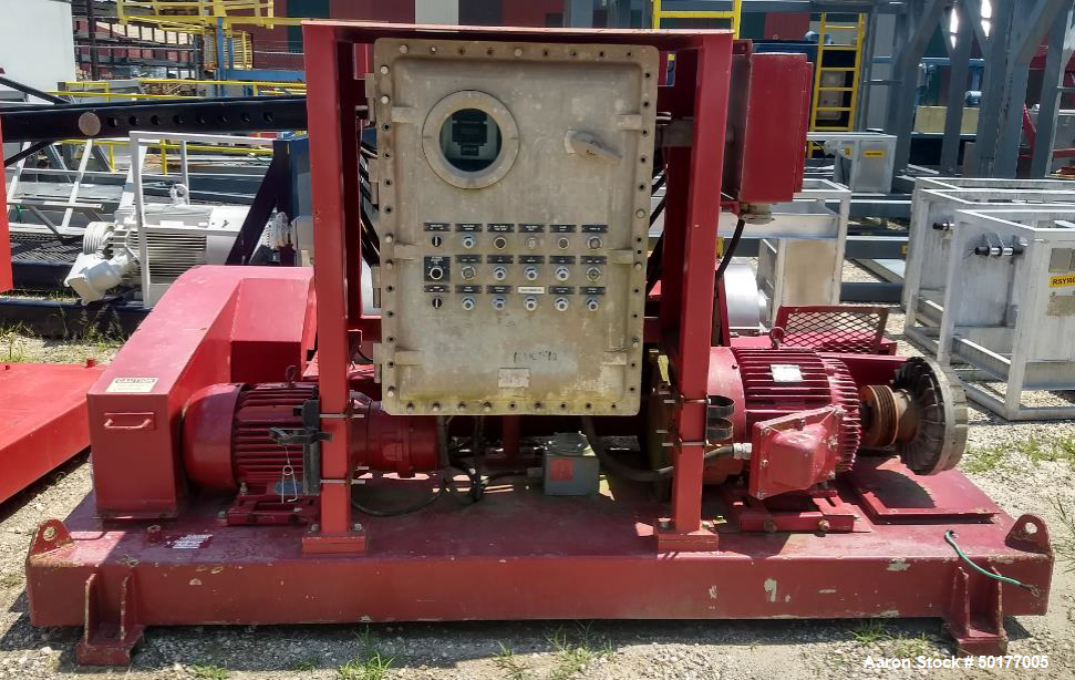 Used Alfa Laval Solid Bowl Decanter Centrifuge Skid, Model NX-418