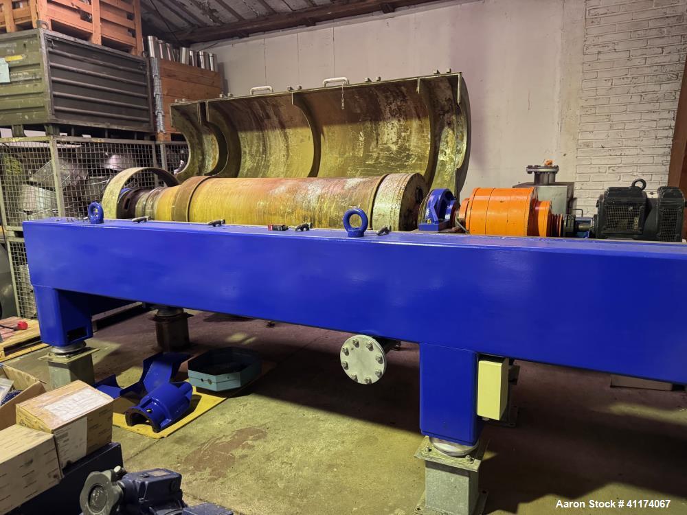 Used – Alfa Laval NX-4850 Solid Bowl Decanter Centrifuge – Stainless Steel, Wastewater Application