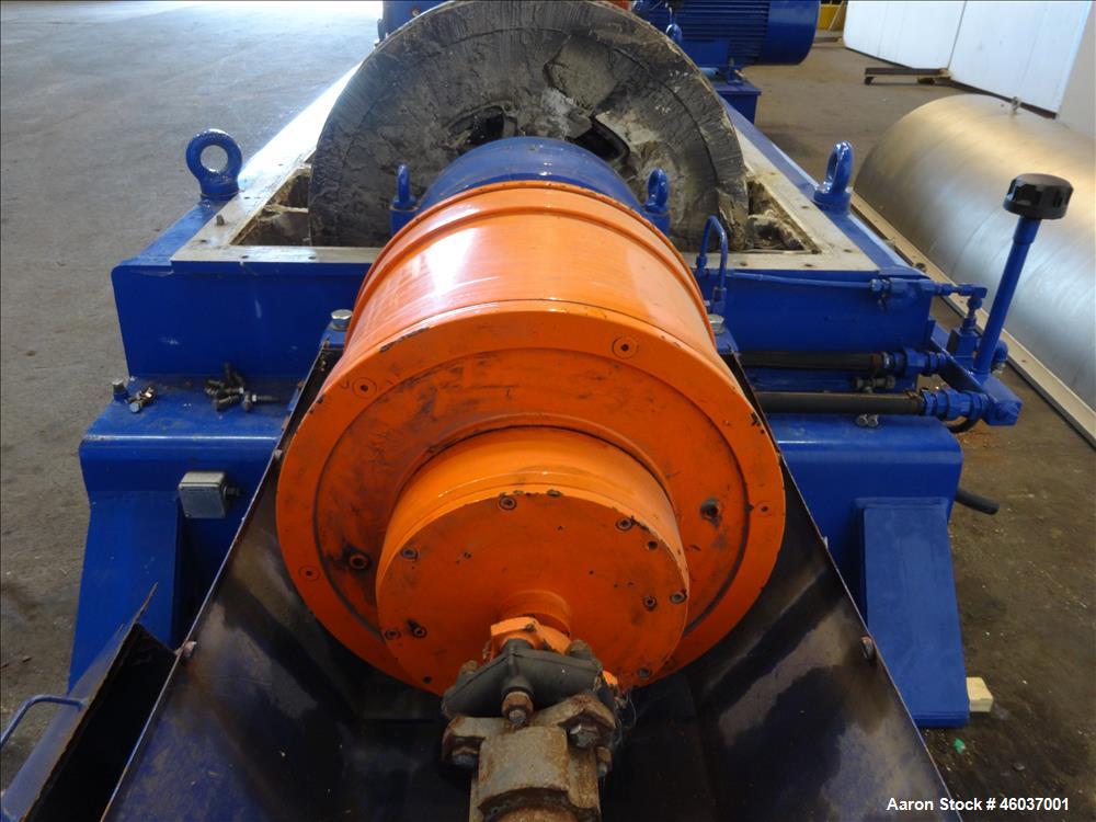 Used Alfa Laval Sharples NX-7050 (same as a PM-75000) Super-D-Canter Centrifuge (dry solids design). 316/317 Stainless steel/ 2205 duplex construction (product contact areas). Maximum bowl speed 2700...